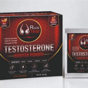 Rock Test  Testosterone Booster Powder (Box of 10 × 10g)